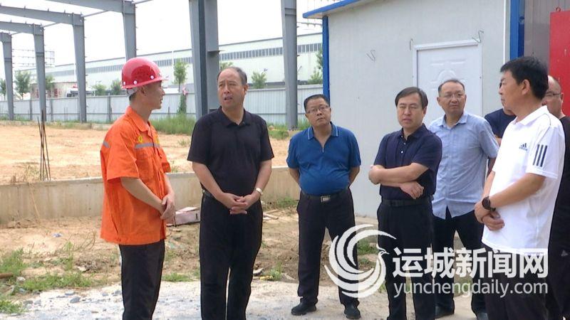 靳国全在督导重点项目建设时强调紧盯目标任务 加快项目建设进度