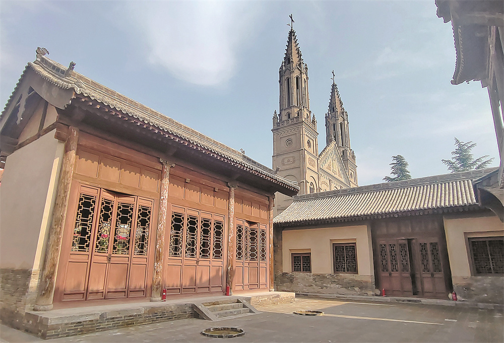 绛州古城灵丘王府完成修缮